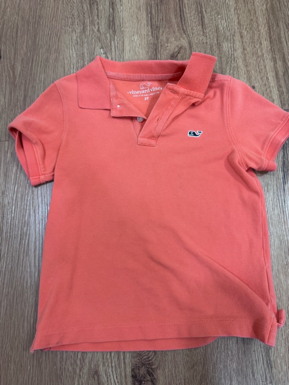 Vineyard Vines Kids orange/ coral polo  Shirt